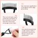 Yrarbil Eyelash Comb Separator (Black) - Buy Online on GoSupps.com