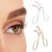 Mayoii Eyelash Curler with 2 Silicone Refill Pads Professional Lash Curler Makeup Tool for Women Girls Long-Lasting Curl Wide Angle+Detail Eyelash Curlers