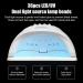 Nail Lamp ABS Uv Nail Lamp 120W Po wer Led Nail Lamp With 36 LED Beads Automatic Po wer Off Gel Uv Lamp With 4 Timing Options Nail Gel Lamp For Manicures And Pedicures - Buy Online on GoSupps.com