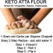 Keto Atta 500g from Dhillons Flour Mill | A Low carb Keto vegan paleo and diabetic friendly low carb good protein atta - Buy Online on GoSupps.com