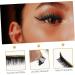 FOMIYES 4 pairs Lashes Tool Supplies Tape Eyeliner Shiny Waterproof Natural Strip Adhesive Face Eyelid with 4x1.5cm Gloden - Buy Online on GoSupps.com