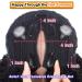 RAGMZZE V Part Wig Human Hair Kinky Curly 180% Density Bob Wigs for Black Women - 18 Inch Third Generation Upgrade U Part Wig - Buy Online on GoSupps.com