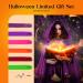 Beetles Halloween Gel Nail Polish Set - 6 Colors Witches Spellbook Collection with Stickers & Rings | Shimmer Pink Purple & Orange for Parties & Gifts - Buy Online on GoSupps.com
