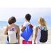 TBF Cotton Drawstring Backpack Gym Sack Canvas Cinch Sport Pack - Set of 3 for Men and Women - Buy Online on GoSupps.com
