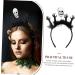 LIFKOME Halloween Photo Booth Halloween Skeleton Headwear Headbands Halloween Party Headband Halloween Headpiece Halloween Hairband Ghost Hair Hoop Halloween Hair Hoop Plastic - Buy Online on GoSupps.com