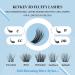Bulebell 3D Fluffy Cluster Lash Extensions 120 Pcs - Mixed C/D Individual Eyelash Clusters for DIY - Thin Band & Soft Reusable Lashes - D-10-16mix (Fluffy) - Buy Online on GoSupps.com