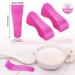 50-Piece Rose Red Hair Wax Cleansing Spatulas - Makeup Sticks for Hair Waxing Removal - Buy Online on GoSupps.com