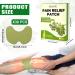 Wormwood Knee Pain Relief Patches - 30pcs Arthritis Pain Relief Kit for Knee, Neck, and Shoulder - Long Lasting Warming Plaster Pads for Muscle Soreness - Buy Online on GoSupps.com