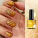 Pearl Gel Metal Nail Polish Golden Shell Thread Glitter Holographic Shimmering Metallic Shining Sparkling Long Lasting Nail Varnish Soak Off UV LED DIY Nail Art at Home - Buy Online on GoSupps.com