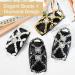 Hekobag Pearls Hair Feasts - 4 Stretchable Combs & Elastic Hair Clips for Women & Girls - Buy Online on GoSupps.com