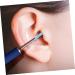NULYLU 10pcs Ear Wax Removal Sleeves Soft Silicone Ear Cleaning Tools Gentle Replacement Accessories for Comfortable Earwax Removal Blue Color for Home Use - Buy Online on GoSupps.com