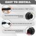 Fusiontec Heavy Duty Anti Theft Bike Lock Cable - 2 Pack, 4 Digit Resettable Combination, Portable Security for Bicycle - Black - Buy Online on GoSupps.com