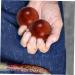 Buifulsic 2-St Wooden Ball Massage Balls - Acupuncture & Fitness Gym Handcrafted Mahogany & Bamboo 5x5cm - Buy Online on GoSupps.com