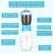 Large 19oz Portable Dog Water Bottle Dispenser with Food Container - Blue - Buy Online on GoSupps.com