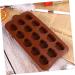 Alipis 2pcs Chocolate Mold Easter Cookie Mold Silicone Baking Molds Easter Egg Candy Mold Kitchen Chocolate Baking Molds Fudge Molds Fondant Molds Silicone Molds Lollipop Ice Cube Mold 18.5X11CM Light Brown 2 - Buy Online on GoSupps.com