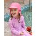 weVSwe Baby Toddler Sun Hat UPF 50+ | Swim Cap Flap Neck Protection | Adjustable Chin Straps | UV Sun Protection Hats | Fish Scales Design | Size 2-3 Years - Buy Online on GoSupps.com