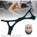 Jaw Support Belt Elastic for Stop Snoring | Chin Strap for Sleep Aid | Soft & Comfortable (Black Sky Blue Edge) - Buy Online on GoSupps.com