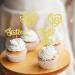 Blumomon 24 Pack Sweet 16 Cupcake Toppers Gold Glitter Sixteen Cake Picks Kids 16th Birthday Anniversary Party Cake Decorations Style1-gold - Buy Online on GoSupps.com