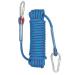 Haiy 10mm rope multi-purpose rope durable outdoor cord for camping hiking outdoor adventure boating fishing home improvement and home projects (blue 10m) 10m blue