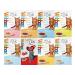 Webbox Lick-e-Lix Mixed Variety Pack - Chicken Salmon Cat Grass Liver Beef Cheese Milk & Yoghurt PACK OF 8 + Howsehold Tote Bag Mixed Flavours