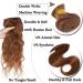 Sego Brazilian Human Hair Afro Bundles - 100% Virgin Body Wave Extensions in Chestnut Brown - 20 Long - Buy Online on GoSupps.com