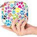 Stylish Menstruation Pad Bag with Zipper | Women's Napkin & Tampon Bag - Cute Animal Print (Cats Dogs Paws) for Girls - Buy Online on GoSupps.com