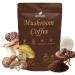 Mushroom Coffee 6 Mushroom Instant Blend with Lion s Mane Cordyceps Reishi King Trumpet Shiitake & Turkey Tail Supports Energy Focus Mood & Immune System 30 Servings