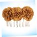 Beaupretty Womens Hair Clips Metal Hair Clips Hairclips Clips for Hair Barrettes for Women Hair Barrettes Hair Pin Cloth Flower Hairpin Bridal Flower Clip Decorate Miss Pearlescent - Buy Online on GoSupps.com