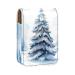 Travel Lipstick Organizer Case Lipstick Case Portable Makeup Bag With Mirror Winter Landscape Tree Snow A132t4irpd