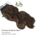 Honey Brown Adjustable Clip-In Hair Extensions | 20 Curly Synthetic Hair Pieces for Women - Buy Online on GoSupps.com
