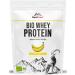 Alpenpower Bio Whey Protein Banane 500 g - 100% natural ingredients & without additives - High -quality CFM protein powder made of best organic alpine milk