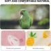 Balacoo 2Pcs Reusable Bird Diaper Set for Parrot, Cockatiel, Macaw - Washable Flight Suit Dress (Random Style) | Pet Nappies Clothes - Buy Online on GoSupps.com