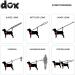 DDOXX Airmesh Dog Leash - 2m 3-Way Adjustable for All Dog Sizes - Red M (2.5 x 200 cm) - International Shipping Available - Buy Online on GoSupps.com