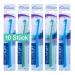 Wellsamed corrugated duft insert brush 10-pack Interspace toothbrush 10x angle brush End-tuft conical 10 pieces of special toothbrushes universal pointed inserted steering brushes (10 x 1 piece)