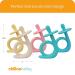 Chillax Teether Toys - Soothing Relief for Baby Teething - Non-BPA Silicone Teethers for Infants 3+ Months - Dishwasher-Safe - Buy Online on GoSupps.com