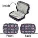 Buy Pfrewn Axolotl Pill Organizer Case - 7 Day Travel Pill Box for Vitamins & Supplements - Cute Zipper Pouch | Portable & Lightweight - Buy Online on GoSupps.com