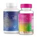 Pink Stork & Blue Stork His and Hers Fertility Bundle: Fertility Supplements for Women Fertility Supplements for Men Fertility Prenatal Vitamin Vitex Inositol Folate Vitamin B6 60 Capsules