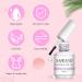 Saviland Blooming Gel - Clear 15ml Nail Polish for Marbles Effect | UV LED Soak Off with Art Brush | Manicure Kit for Salon & DIY - Buy Online on GoSupps.com