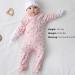 MAMIMAKA Baby Girls 0-3 Months Footed Pajamas - Hedgehog/Fox/Stars Design - Buy Online on GoSupps.com