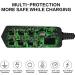 MKHS 12.6V/0.5A Charger for Massage Gun Power Supply Adapter with 1m Cable | International Shipping Available - Buy Online on GoSupps.com