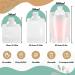 IETONE 10 Pack 100ml Transparent Stand Up Spout Pouch | Travel-friendly Makeup Packing Bag for Lotion, Shampoo, Face Cream, Hand Soap, Mask Mud - Buy Online on GoSupps.com