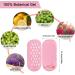 Moisturizing Gel Socks - 2 Pairs with Vitamin Infusion for Dry Skin Repair | Black & Pink Spa Socks - Buy Online on GoSupps.com
