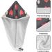 Paw Print Hair Towel 2 Pack | Super Absorbent Quick Dry Turbans with Red Hearts | Perfect for Women & Girls - Buy Online on GoSupps.com