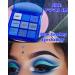 Go Ho 9 Style Blue Eyeshadow Palette Set 5 - Matte & Shimmer Shades for Women & Girls - Waterproof Cool Eye Makeup Palette - Buy Online on GoSupps.com