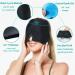 Migraine Relief Headache Hat - Gel Ice Pack for Cold Compress Therapy, Stress and Anxiety Relief - Sinus and Puffy Eyes Treatment - Buy Online on GoSupps.com