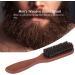 LAURAG Beard Brush for Men - Wooden Mustache Comb & Shaving Brush | Multifunctional Facial Hair Care - Buy Online on GoSupps.com