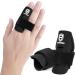 EDNYZAKRN 2 Pack Finger Sleeves Protectors Finger Buddy Bands Adjustable Trigger Finger Brace Splint Support for Sport Basketball Volleyball Tennis Baseball Small