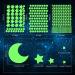 Kids Glow in The Dark Stars Decals - Ceiling Decoration for Bedroom - Green Starry Sky Design - Perfect Gift Idea - Buy Online on GoSupps.com
