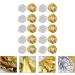 GALPADA Lot de 20 Bonnets Thermiques en Aluminium pour Teinture et Soin Capillaire Bonnet L ger avec Bord lastique Taille Unique Coiffure Spa et Protection Cheveux - Buy Online on GoSupps.com