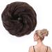 SEGO hairpiece bun hair tie hair extension VOLUMINOUS hair knot extensions updos 50g - medium brown M4 M4 medium brown